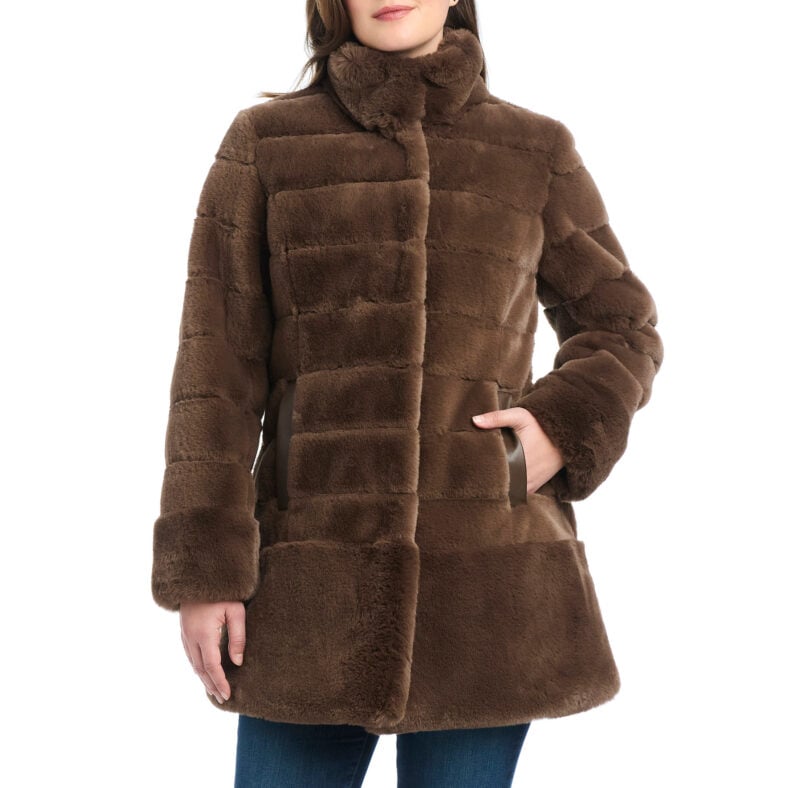 Jones New York Women&rsquo;s Faux Fur Jacket