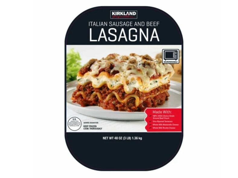 frozen foods Lasagna Costco Instacart