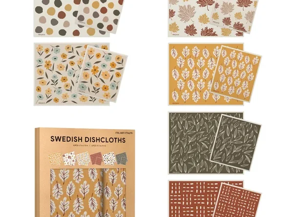 Swedish Dishcloths, 12-piece Set