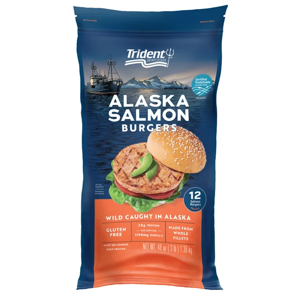 Trident Alaska Salmon Burgers
