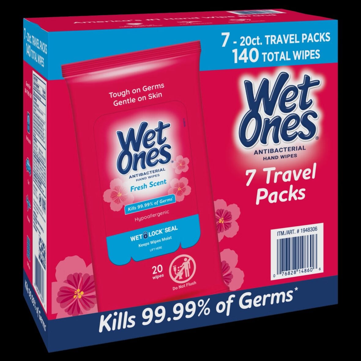 Wet Ones Antibacterial Hand Wipes