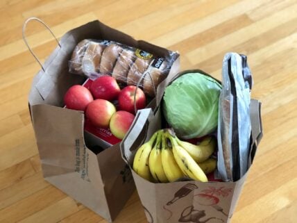 grocery bags / shopping tips for small households