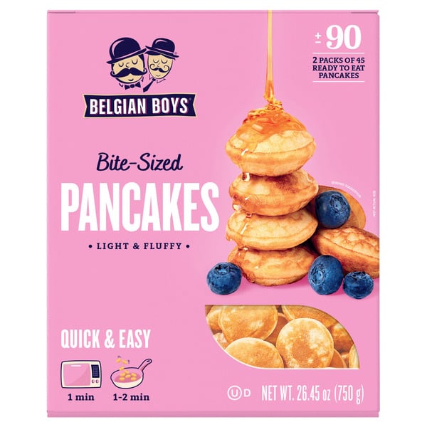 Belgian Boys Mini Pancakes