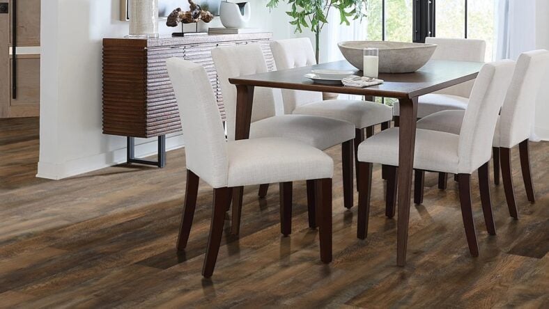 Mohawk Home 12MM Thick 6.1in X 47.2in AC4 Waterproof Surface Laminate Wood Plank Flooring