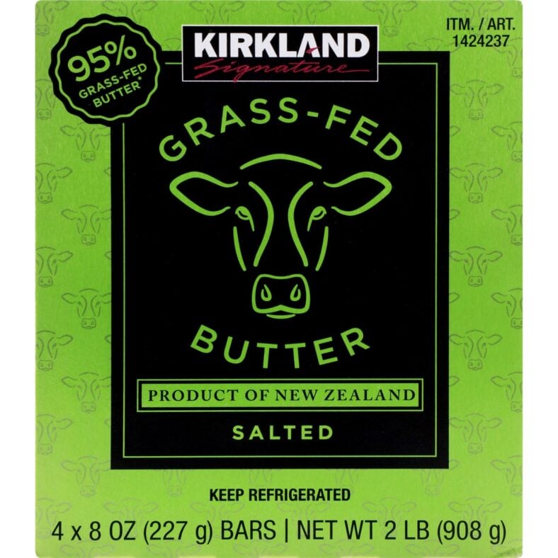 Kirkland Signature Grass-Fed Butter