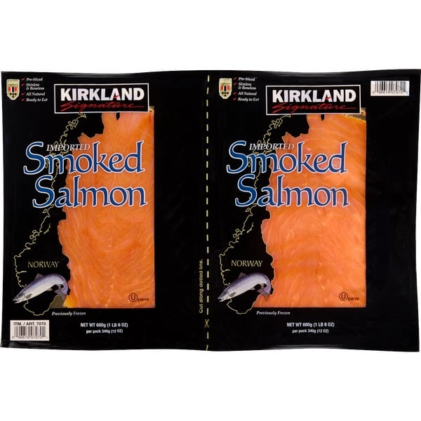 Kirkland Signature Smoked Salmon