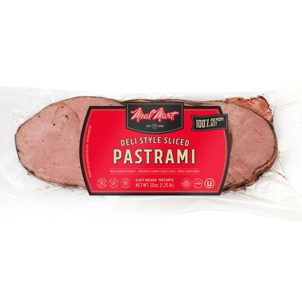 Meal Mart Glatt Kosher Sliced Pastrami