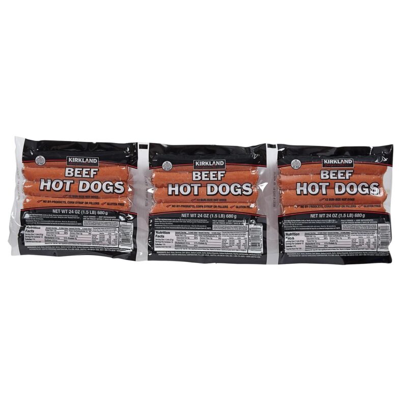 Kirkland Signature Beef Hot Dogs