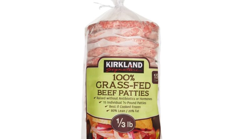 Kirkland Signature Grass-Fed Beef Patties