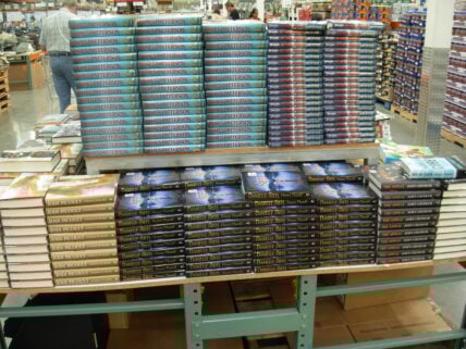 costco books stacks