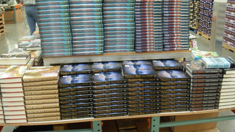 costco books stacks