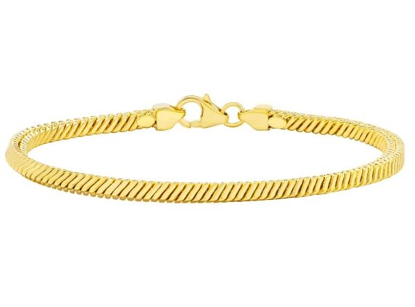 18kt Yellow Gold Snake Chain Bracelet