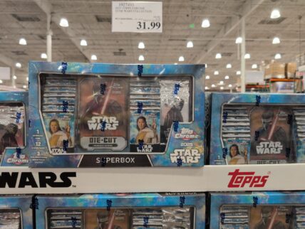 2025 TOPPS CHROME STAR WARS COLLECTION Mfr's Instant Rebate EXP. 12/07/25 LIMIT at Costco - $39.99