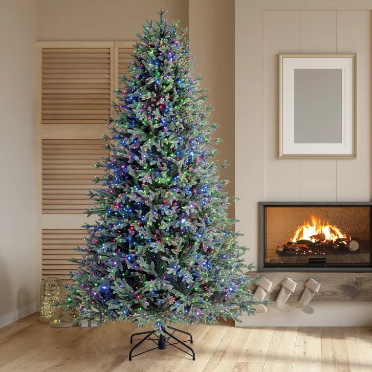 7.5-foot Pre-lit Christmas Tree