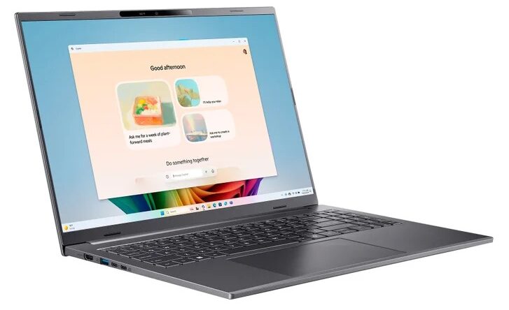 Acer Aspire 16%22 AI Copilot+ PC Touchscreen Laptop