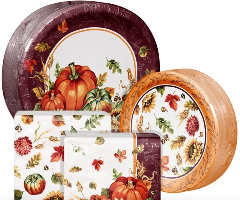 Artstyle Paper Plate and Napkin Bundle