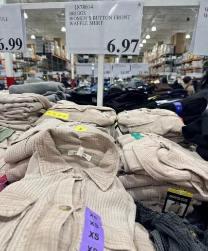 Briggs-Womens-Button-Front-Waffle-Shirt-1878614