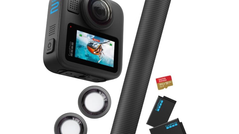 GoPro MAX2 8K 360 Action Camera Bundle
