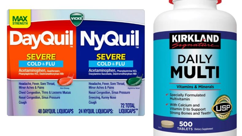 Medicine and Vitamins Costco