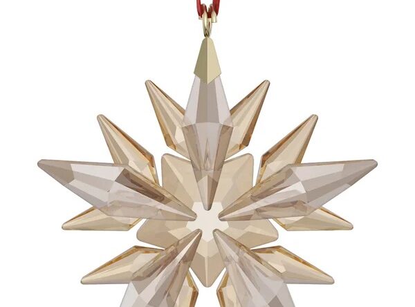 Swarovski Golden Shadow Snowflake Ornament