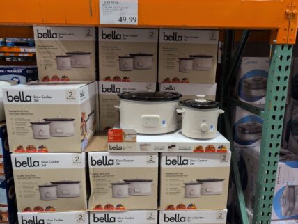 Bella 6-quart and 2-0uart Slow Cooker Set 6-quart Slow Cooker + at Costco