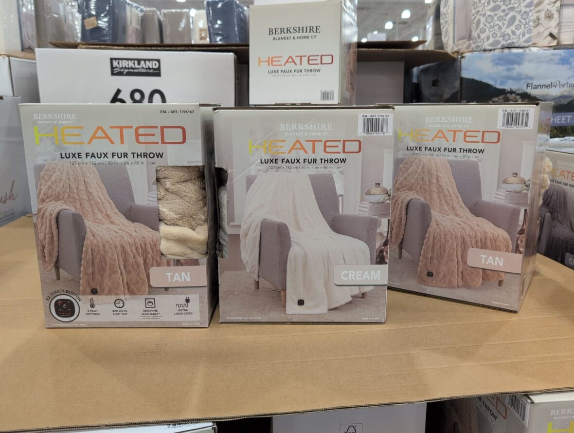 Berkshire Heated Throwmfr's Instant Rebate at Costco