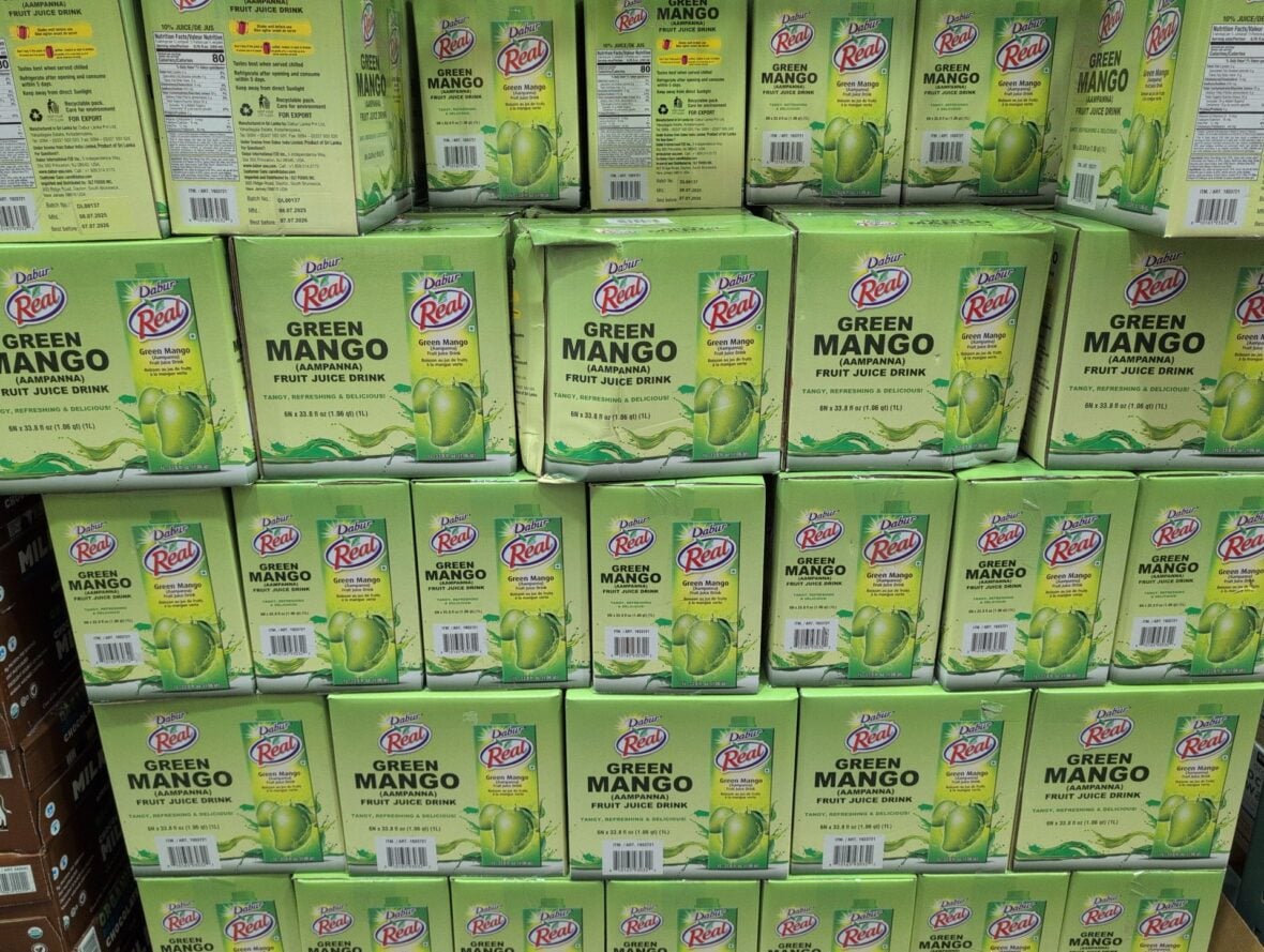 Dabur Real Green Mango Drink Ea at Costco