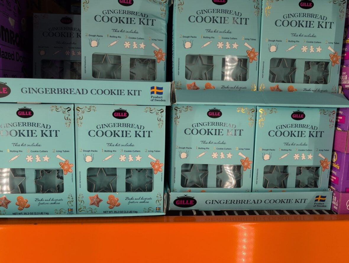 Gille Zed Gingerbread Cookie Kit at Costco