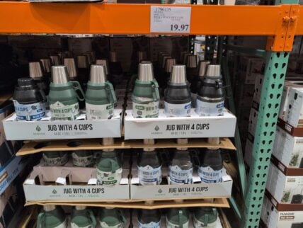 Manna 640z Jug with 4 Stackable Cups • Double Wall at Costco