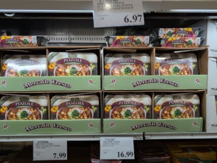 Mercado Fresco Red Chili Pork Pozole Each at Costco