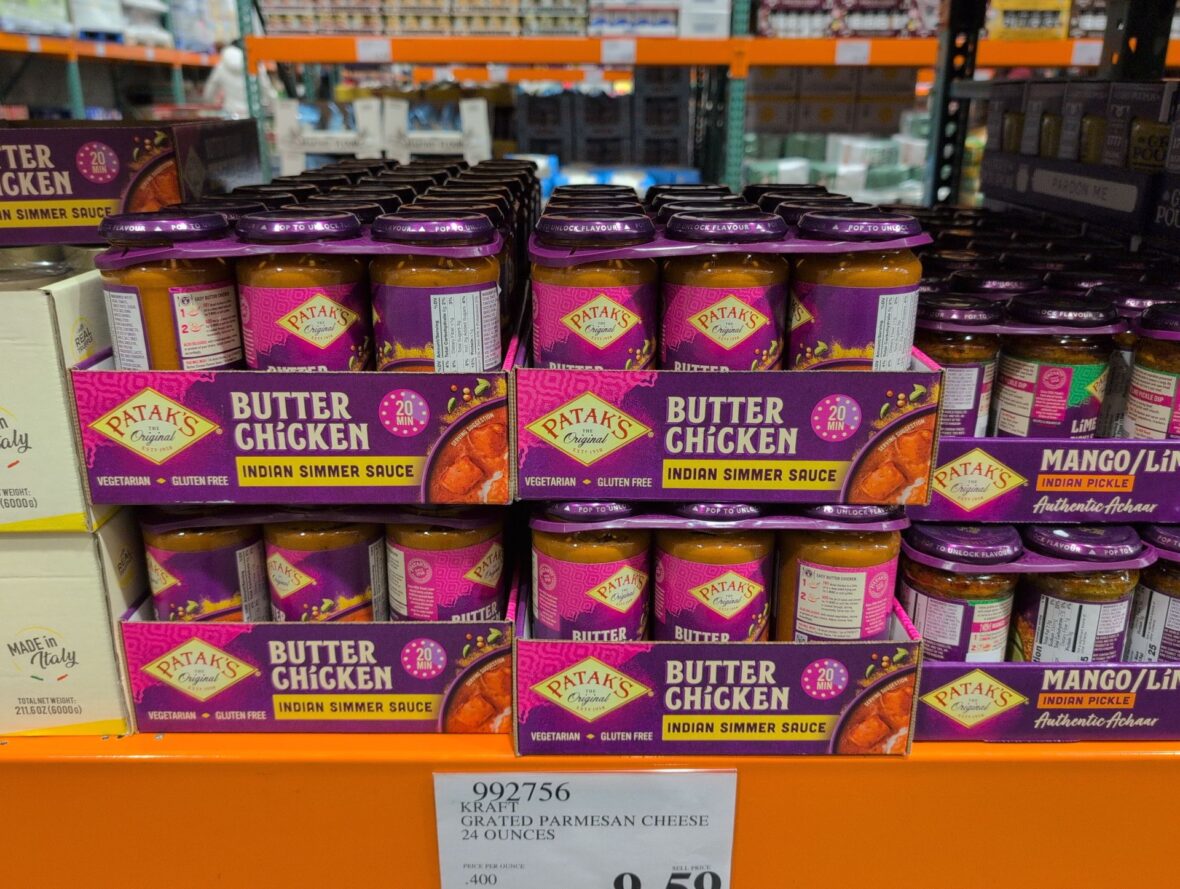Pataks Butter Chicken Sauce at Costco
