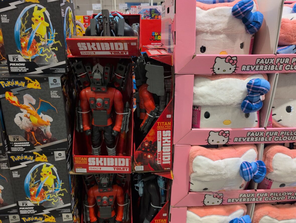 SKIBIDI TOILET 24" MEGA FIGURES ASST: • Battle-Ready Details at Costco