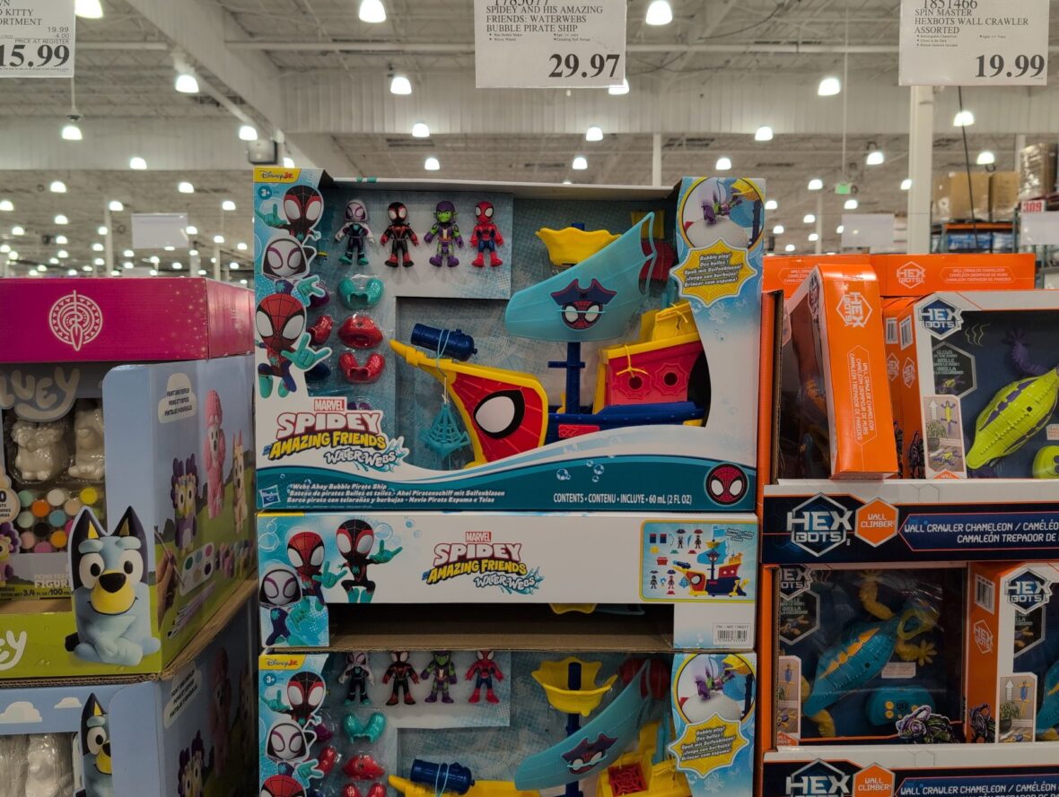 Spidey and His Amazing Friends: Waterwebs Bubble Pirate Ship • Real Bubble Maker at Costco