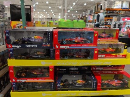 1:18 Formula Die-cast Cars Assort • 1:18 Scale Formula Cars • Ferrari and Red Bull at Costco