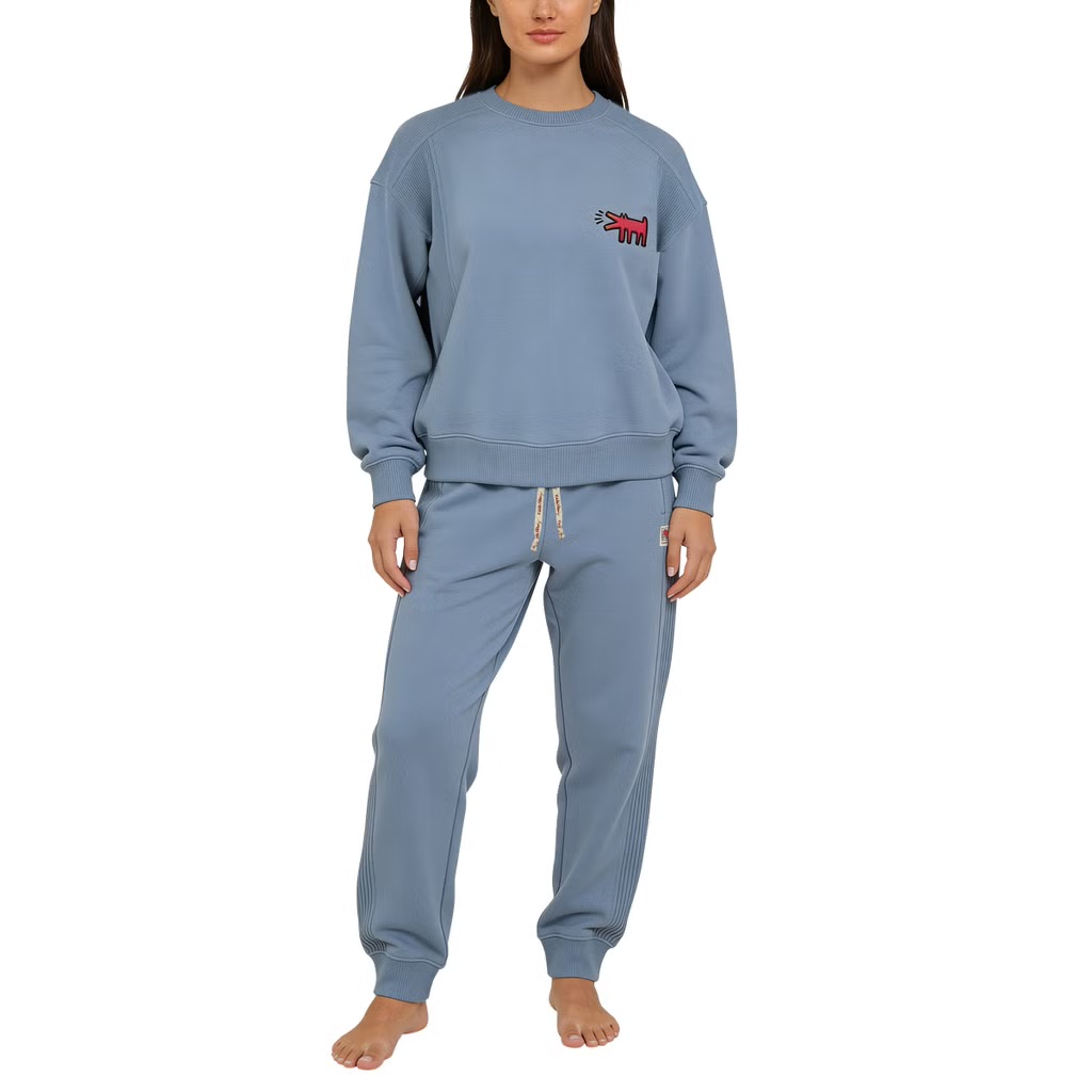 Keith Haring Women's Crew & Jogger Lounge Set