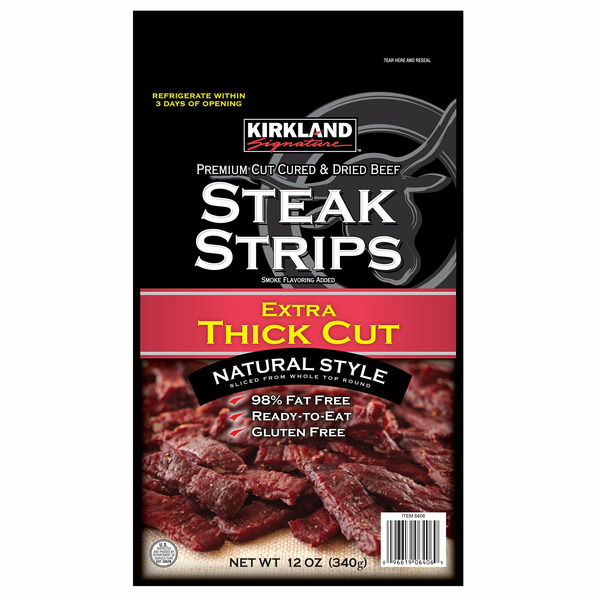 Kirkland Signature Extra Thick Steak Strips