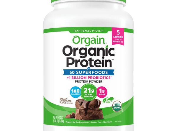 Orgain Organic Protein and Superfoods Plant Based Protein Powder