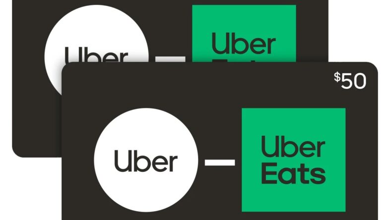 Uber $50 eGift Cards Set of 2