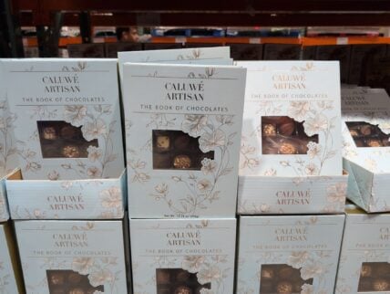 Caluwe Artisan Book of Chocolates at Costco