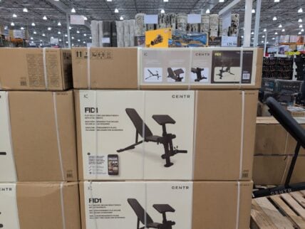 Centr Adjustable Bench W/ Leg Extension & Preacher Curl Attch at Costco