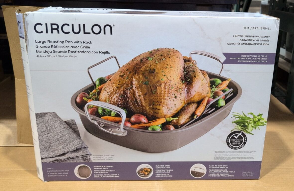 Circulon Oval Roaster W/rack" • Holds Up to at Costco