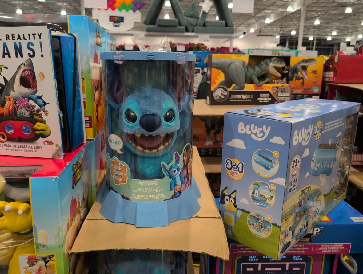 Disney Stitch Puppetronic by Realfx at Costco