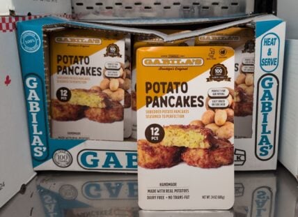 Gabila's Potato Pancakes at Costco