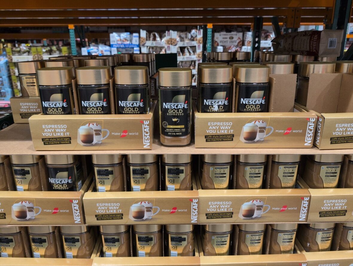 Nescafe Blonde Gold Instant Espresso at Costco