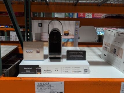 Nespresso Pixie Espresso Machine W/ $40 Voucher Assorted Espresso Capsuls at Costco