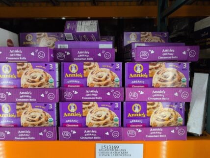 Organic Annie's Cinnamon Rolls at Costco