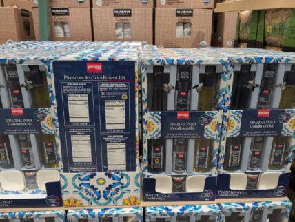 Pinzimonio Gift Set Olive Oil & Balsamic Salt & Pepper Grinder at Costco