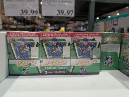 Upper Deck_2025-2026 Mvp Hockey Blaster Box &bull;3 Upper Deck Mvp Bones at Costco