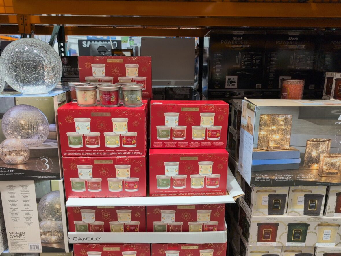 Yankee Candle Holiday Candles at Costco