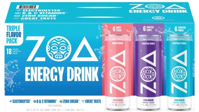 Zoa Energy Drink Costco